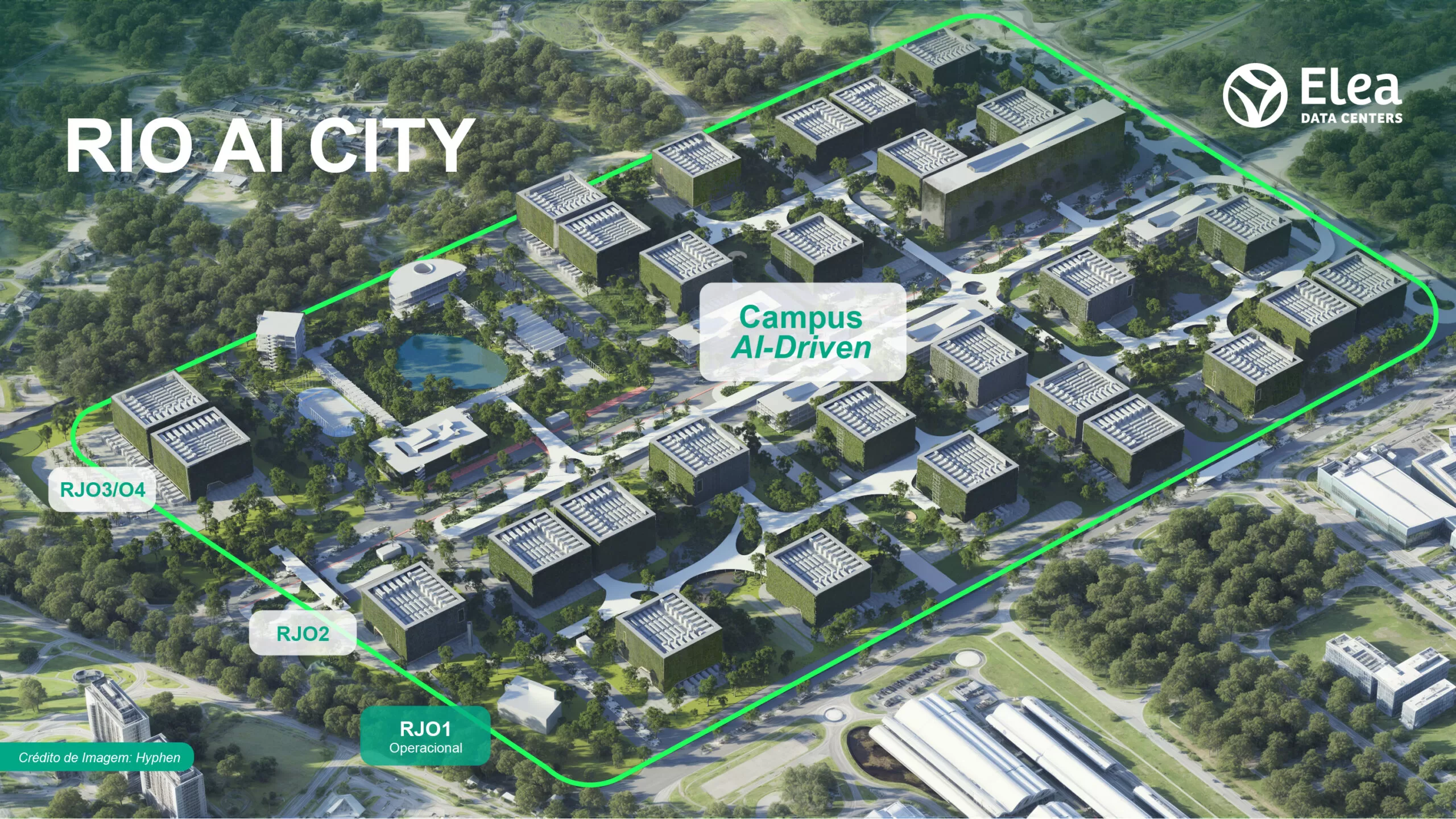 Elea anuncia projeto de cidade de data centers no Rio de Janeiro