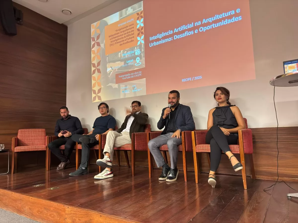 CAU/Pernambuco discute uso ético da inteligência artificial na arquitetura e no urbanismo