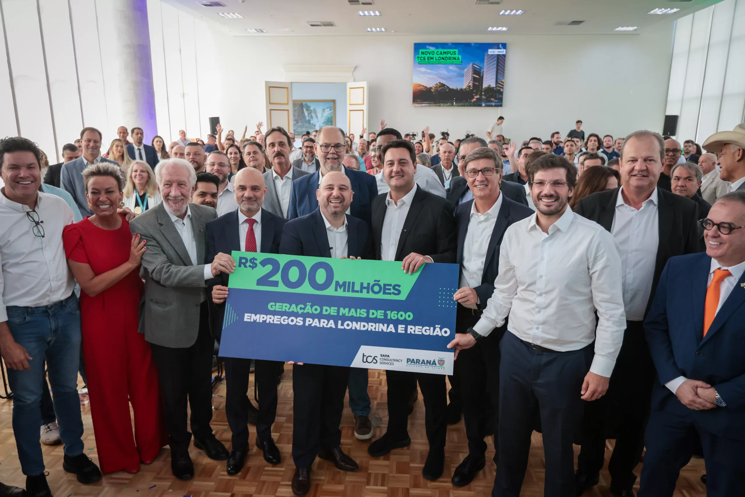 TCS investirá R$ 200 milhões para construir centro de inovação em Londrina, com 1,6 mil novas vagas