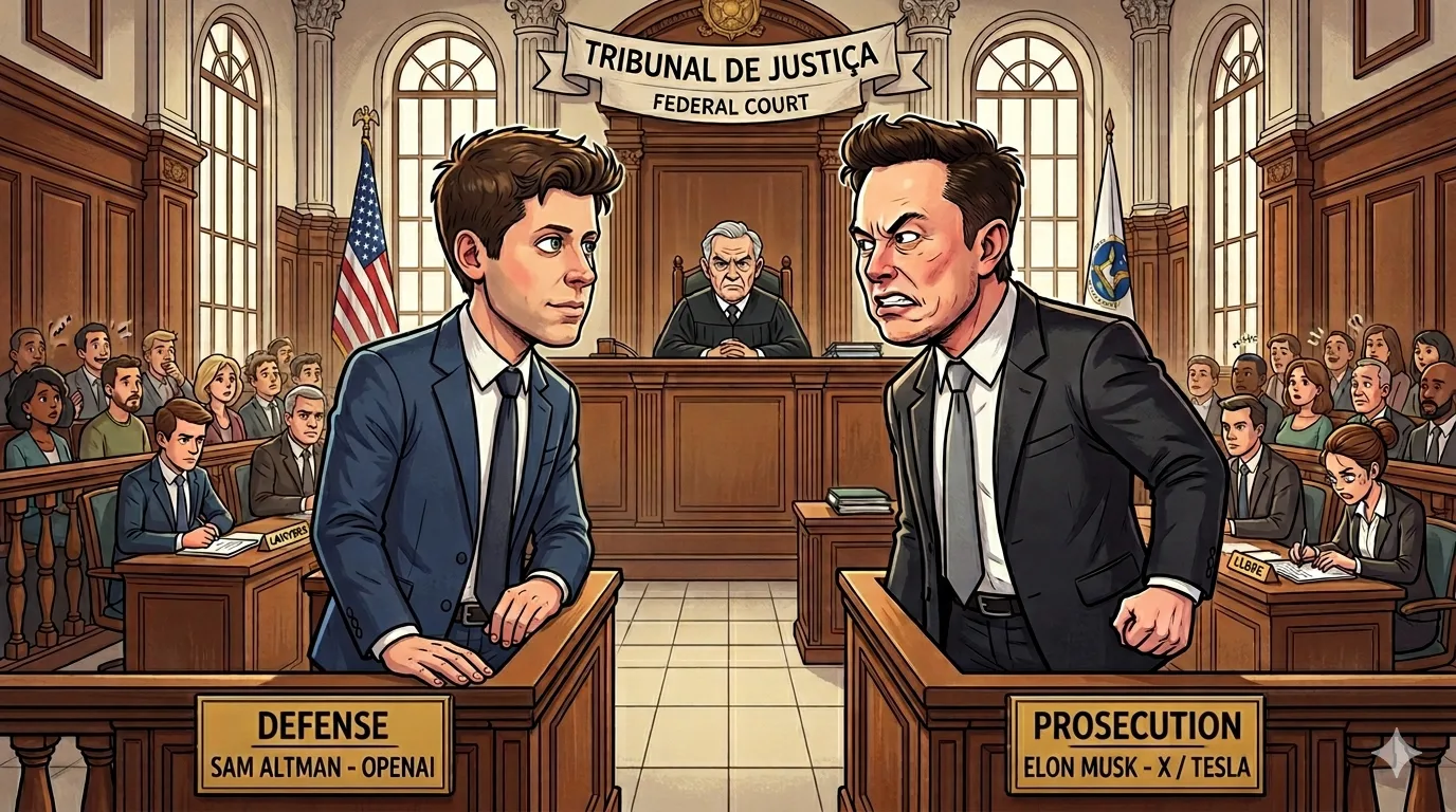 “Inveja” e “sabotagem”: como a OpenAI encara as ações judiciais movidas por Elon Musk