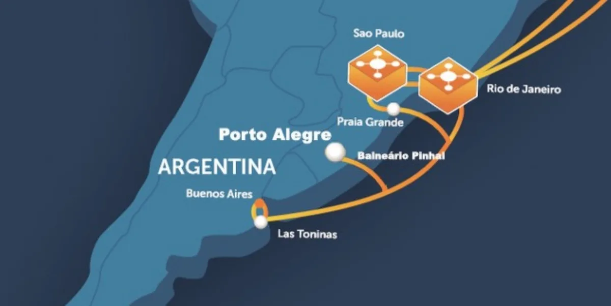 Novo cabo submarino no Rio Grande do Sul ajuda a atrair mais de R$ 4 bilhões para data centers